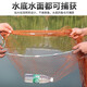 Zhanliu traditional tire line hand cast net hand throw net fishing net spin net old cast net fishing net hand throw fishing net catch fish net tire line 3.5 meters high 1 finger steel pendant 8Jin Jin is equal to 0.5 kg