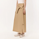 
LESS spring wrap irregular design A-shaped adjustable commuter high-end skirt 2O2D12170 250/Khaki S