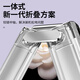 壳姐姐适用荣耀MagicVFlip手机壳透明保护套折叠屏翻盖式全包防摔镜头防护款