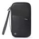 POTRAVEL.DESIGN Passport Bag rfid anti-theft and anti-reading ticket passport holder for men and women going abroad large-capacity document bag for travel black