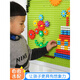 OLOEY积木墙面定制大颗粒底板上墙幼儿园儿童房家用墙面玩具墙贴定制 2【套餐1+2】684件大颗粒+1平方