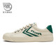 Zapatos de lienzo clásicos de feiyue zapatos para hombres zapatos para mujeres transpirables retro tendencia nacional zapatos vulcanizados pareja de top sports zapatos casuales arroz de color verde oscuro 37