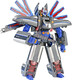 Lingdong Creation (LDCX) train Superman quadruple Yutian Qinglong train high-speed train track deformation robot children's toy boy quadruple [Harmony - Yutian Qinglong]
