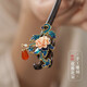 Bai Shilin handmade wooden hairpin for women, ancient style tassel hairpin, high-end 520 Valentine's Day gift for girlfriend, exquisite gift box