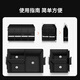 Yueka trunk storage box car storage box car folding multi-functional partitioned trunk storage box-Oxford cloth 63L