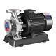 
Lishi 304 stainless steel vertical pipe centrifugal pump 380v horizontal acid and alkali corrosion resistance high temperature 316L cycle boosting light gray vertical 80-200A-11304 stainless