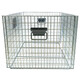 Bingyu Almacenamiento Cage de malla de metal Iron Marco de hierro Marco de limpieza de marco Voluntamiento Cesta de almacenamiento 690*470*370 con mango BYS-315