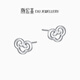 Chao Acer Auspicious Moiré Platinum Earrings PT950 Platinum Earrings for Ear Supporting Chinese Style Gifts for Women Price: One pair, including labor cost 170 yuan (free silicone earplugs) 1.45g