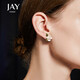 Jay 2025 New Trendy Gardenia Earrings Women's Flower Earrings Earrings for Girlfriend's Birthday Gift