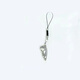 Laiji eignet sich für Mobiltelefon -Anhänger Cartoon niedliche Kätzchen -Anhänger Lanyard Hanger Dekoration Bester Student Ehepaar kreativer Tierhänge Kette Black Cat + White Cat [Mobile Seil]