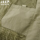 吉普（JEEP）马甲男秋冬季户外休闲双面穿多口袋工装坎肩宽松立领男士钓鱼马夹 薄款 9898灰色（春秋） 2XL（建议145-160斤）