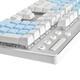 Black Jue AK35I Game Machine Keyboard Macro Competitive Cute Girl Pink Office Home Lol Laptop Desktop Computer Internet Cafe Internet Cafe Girl Internet Celebrity Douyin White Blue Black Axis-White Light PBT Version