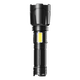 Lani High Light Taschenlampe Zoom Langstreicher Ultra-Bright Type-C-Lade-Multifunktions-Home Portable Outdoor Riding Lighting 50000W [9215H] Sechsgang/High-End-Modell Kilometer Langstrecken-Langstrecken [Telefonzoom/Langstrecken und in der Nähe]