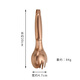 Yuanzhong Lane buffet food serving clip multi-functional 304 thickened food clip public clip high-end serving clip fishing food clip 304 food grade sanded rose gold hand clip