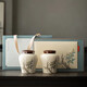 Boyei (BW) antique ceramic tea cans large cans household sealed moisture-proof tea cans gift box packaging elegant season 2 gift boxes
