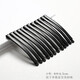 Men's invisible hairpin black one-word clip curved broken hairpin clip thickened bangs embarrassing period clip large size female 5-pack small size-2106#