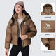 Camel Black Diamond 3.0 Short Down Jacket Women's Winter New Warm Windproof Hooded Down Jacket Bread Jacket