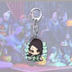 JBA (JBA) Contrat intrépide Figure Keychain Kelechain Pendant périphérique Renai Jean-Feng Neon Creative School Sac Hanging A673 5cm (Tear avec un film des deux côtés est plus clair)