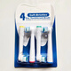 Suitable for Braun OralB/Oral B electric toothbrush head replacement universal D12 16 3709 P2000 D100 standard brush head 4 pieces