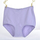 Butterfly anfen 4 paires sous-vêtements, coton dame sucrée, raccourci de dentelle de fermeture à la taille haute, 13118 975 Purple + Jaune + Couleur de peau XL (2 pieds 2-2 pieds 4)