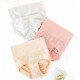 Langsha high-waisted belly-controlling underwear for women, pure cotton crotch, 3 pieces, women's hip-raising waist briefs, body-shaping shorts, skin color + pink + gray, 3 pieces in total, one size fits all, 80Jin Jin is equal to 0.5kg -150Jin Jin is equal to 0.5kg