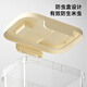 Cupboard Star Rice Bucket 20Jin Jin equals 0.5kg, contains 2026 new insect-proof and moisture-proof rice storage box, sealed surface barrel rice cylinder, household food-grade storage tank, cream white-20Jin Jin equals 0.5kg, magnetic opening lid, with measuring cup