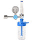 Moon landing buoy type oxygen inhaler medical oxygen delivery regulator filter oxygen inhalation oxygen bottle pressure reducing valve flow meter measurement blue filter element