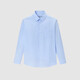 HLA HaiLan Home Long Sleeve Shirt Men's Wear Business Official Flat Solid Color Chest Pocket Formal Shirt Men
