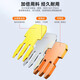 
Shanze (SAMZHE) Super six categories seven categories eight crystal heads two-piece 7 category 8 copper shell CAT7 RJ45 shielded 10 Gigabit 6A network crystal head with dovetail clip Category 7 [Shielded 50U] 5 pieces/bag WL-1050