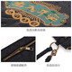 
M Square clutch mobile phone bag mini bag handbag travel debris storage data cable coin wallet card bag blue