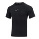 耐克（NIKE）短袖T恤男2025夏季新款运动服快干休闲上衣健身服跑步训练紧身衣 黑色/DRI-FIT快干 L