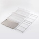 MUJI stainless steel double-layer drain basket kitchen rack bowl rack countertop dish rack sink storage rack