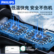 飞利浦（Philips）车载充电器超级快充72W苹果15华为汽车点烟器一拖二转换插头4116