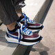 Nike (Nike) Frauenschuhe Sacai X Vaporwaffle Drei-Parteien-Joint-Dekonstruktion von Männern und Frauensport- und Freizeitsportschuhen DJ4877-600 Schwarzes Grau und Blau 41