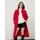 Gejin women's high-quality commuting style simple wool coat 9422181315 red L