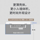 普联（TP-LINK） AX1500双频千兆全屋WiFi6面板AP路由 POE供电AC管理 TL-XAP1502GI-PoE 薄款香槟金（方）易展版