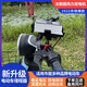 Battery Car 4870 Range Extender Solar Wind Turbine Battery Battery Car Endurimiento de carcasa plateada Modelo de hoja negra