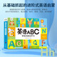 [JD Express genuine] Childhood Time English ABC preschool enlightenment English letters Essentials for primary school transition to primary school kindergarten English picture books Children's English enlightenment textbooks English graded reading materials Children's English enlightenment learning machine Qimingxing teaching and research center Guangdong Dayin Audio and video Publishing House