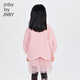 jnby by JNBY Jiangnan cloth children's clothing cotton elastic air layer long sleeve mesh dress autumn and winter girls children 1O8G13780 639/rubber powder 120cm
