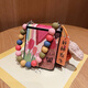 Suxia Yang Mi's same good persimmons are suitable for Samsung ZFlip4 mobile phone case folding screen tomato Galaxy ZFlip3 leather W23 new cute protective case hand-proof against falling Good persimmons + portable Samsung Galaxy Z Flip5