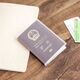 Case de protection des passeports Beiyipin Épaississeur de passeport de voyage Protection Passeport Case de passeport Certificat Shell Certificat Frosted 1 pack