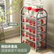 Jialiren multi-layer shoe rack door simple storage rack dormitory living room reinforced steel pipe shoe rack