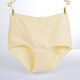 Butterfly anfen 4 paires sous-vêtements, coton dame sucrée, raccourci de dentelle de fermeture à la taille haute, 13118 975 Purple + Jaune + Couleur de peau XL (2 pieds 2-2 pieds 4)
