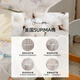 Manxi (Emxee) Edredón de jardín de infantes de tres piezas Capacidad de algodón Pure Baby's Bedding de seis o siete piezas Swan Dance Music de siete piezas