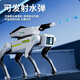 JEQLO intelligent machine dog voice dialogue high-tech artificial mobile phone remote control programming electric dancing robot boy toy children clip robot dog [programmed remote control voice clip]