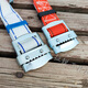 National standard thickened electrician's safety belt power belt climbing telephone pole outdoor tree anti-fall fence safety belt national standard electrician's safety belt_double hook white model