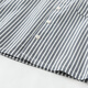 DAVE&BELLA medium and large children's clothes, college style children's shirts, little boys striped shirts, spring new children's clothing, boys' bottoming shirts, navy stripes, in stock 110 cm (recommended height 100-110cm)