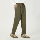 MARKLESS casual pants men's autumn and winter hanging easy-to-maintain smart pants four-sided elastic versatile simple trousers 4855 apricot green 31