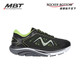 
MBT curved bottom men's thick sole arch support healthy running shoes to relieve heel pressure Pushing cushioning 2000 1585Y black 44.5 (10.5)