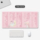 
Mouse pad large size 1200x600 super large cartoon cute office shortcut keys Customized learning desk pad keyboard pad 9902 Raspberry Bear 1000*500*5mm